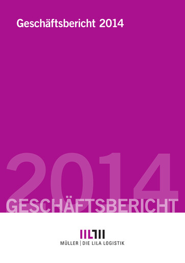 Thumbnail Müller - Die lila Logistik Annual Report 2014