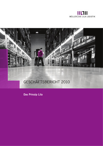 Vorschaubild Müller - Die lila Logistik Finanzbericht 2010