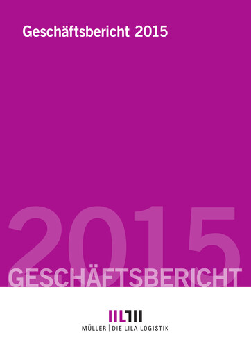 Vorschaubild Müller - Die lila Logistik Finanzbericht 2015