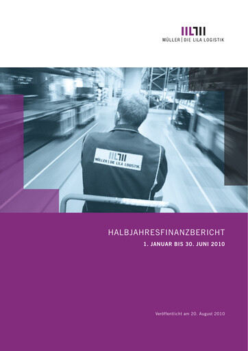 Vorschaubild Müller - Die lila Logistik Halbjahresbericht 2010
