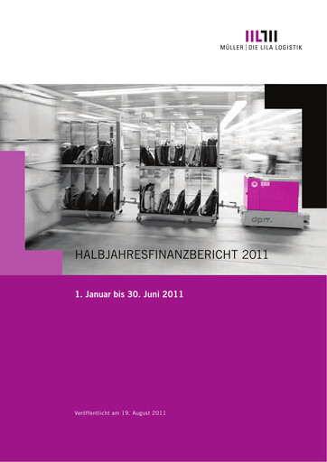 Vorschaubild Müller - Die lila Logistik Halbjahresbericht 2011