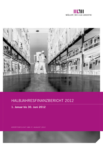Vorschaubild Müller - Die lila Logistik Halbjahresbericht 2012