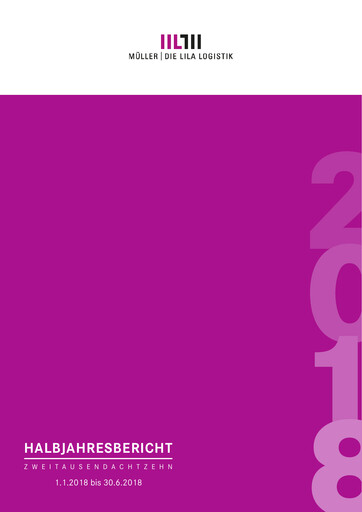 Vorschaubild Müller - Die lila Logistik Halbjahresbericht 2018