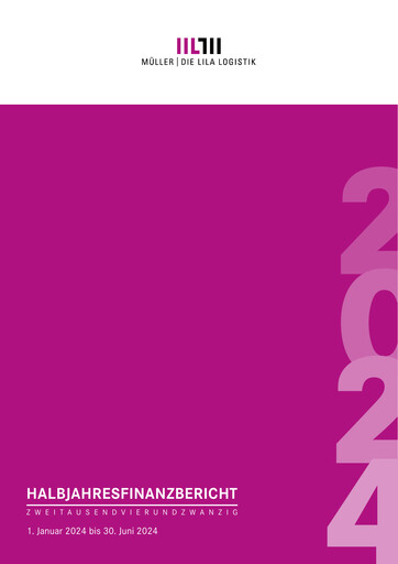 Vorschaubild Müller - Die lila Logistik Halbjahresbericht 2024