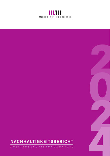 Thumbnail Müller - Die lila Logistik Sustainability Report 2024