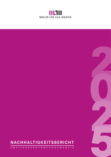 Thumbnail Müller - Die lila Logistik Sustainability Report 2025