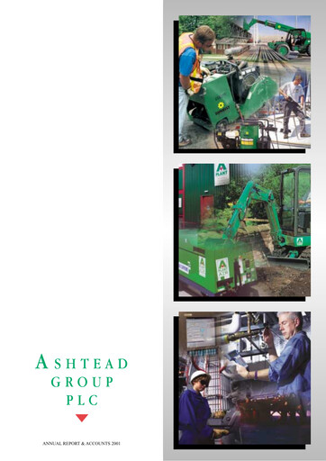 Thumbnail Ashtead Annual Report 2001
