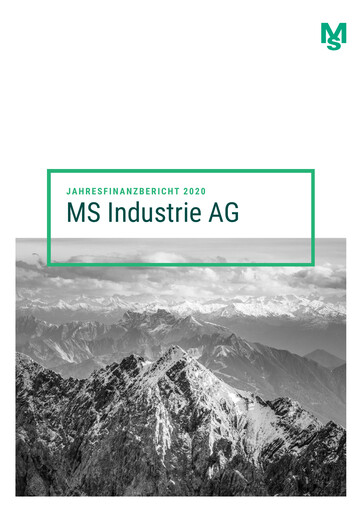 Thumbnail MS Industrie Financial Report 2020