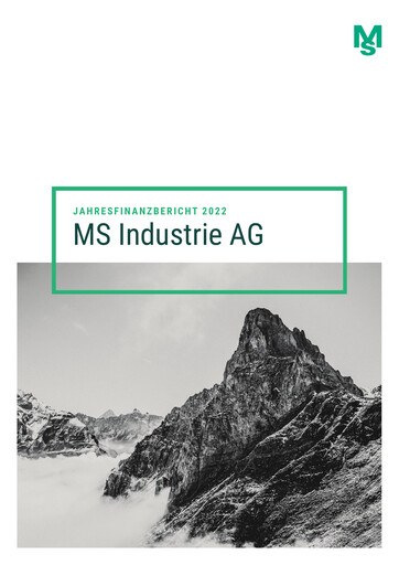 Thumbnail MS Industrie Financial Report 2022