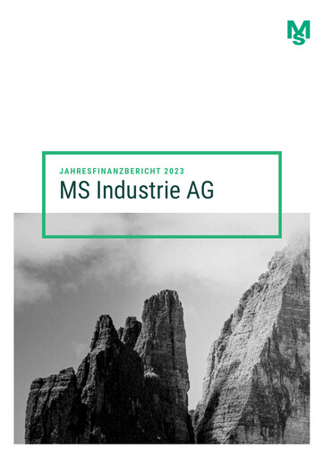 Thumbnail MS Industrie Financial Statement 2023