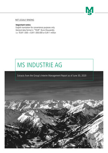 Miniature MS Industrie Rapport semestriel 2020-h1