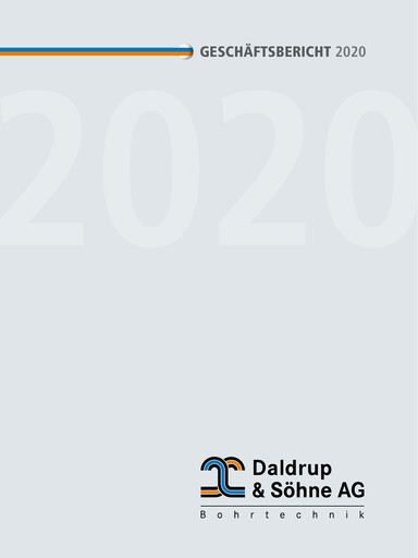Thumbnail Daldrup & Söhne Annual Report 2020