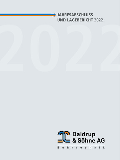 Thumbnail Daldrup & Söhne Financial Statement 2022