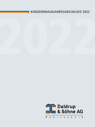 Miniature Daldrup & Söhne Rapport semestriel 2022