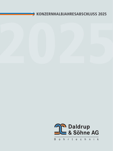 Miniature Daldrup & Söhne Rapport semestriel 2025