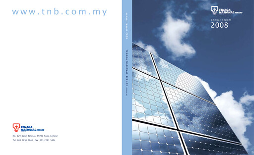 Thumbnail Tenaga Nasional
 Annual Report 2008