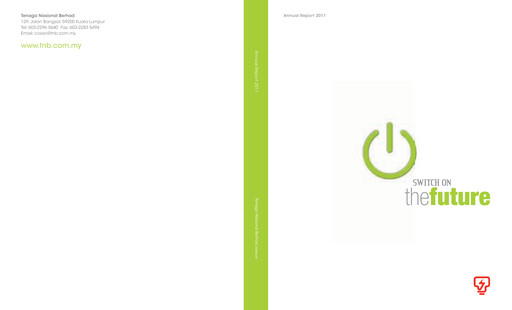 Thumbnail Tenaga Nasional
 Annual Report 2011