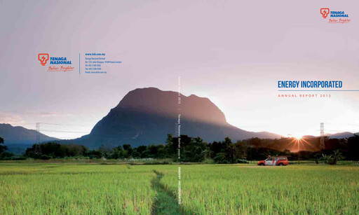 Thumbnail Tenaga Nasional
 Annual Report 2013