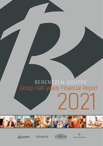 Miniature Berentzen-Gruppe Rapport financier 2021-h1