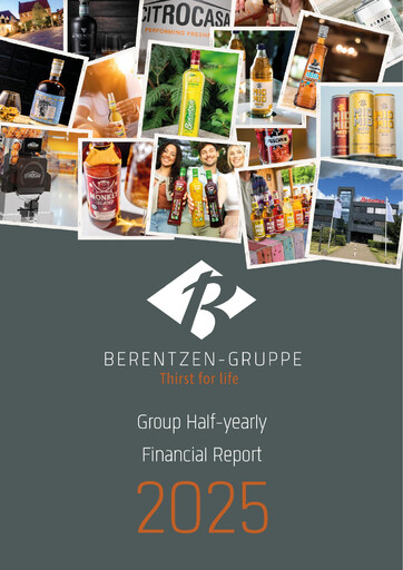 Miniature Berentzen-Gruppe Rapport financier 2025-h1