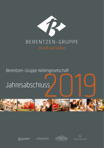 Thumbnail Berentzen-Gruppe Financial Statement 2019