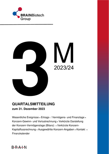 Thumbnail BRAIN Biotech Quarterly Report 2023-q4