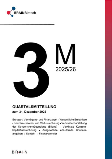 Thumbnail BRAIN Biotech Quarterly Report 2025-q1