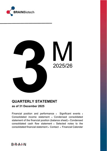Thumbnail BRAIN Biotech Quarterly Report 2025-q4