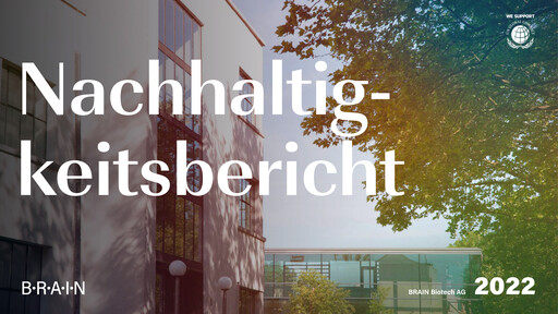 Thumbnail BRAIN Biotech Sustainability Report 2022