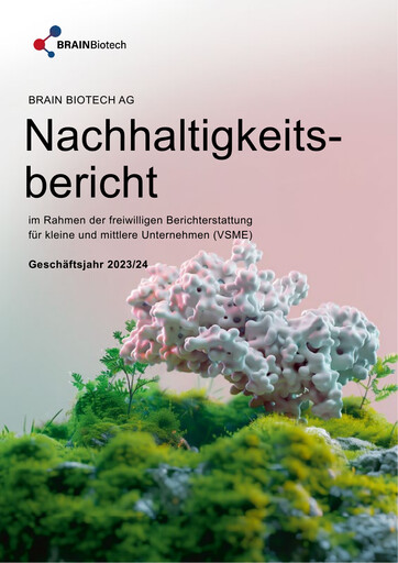 Thumbnail BRAIN Biotech Sustainability Report 2023-2024