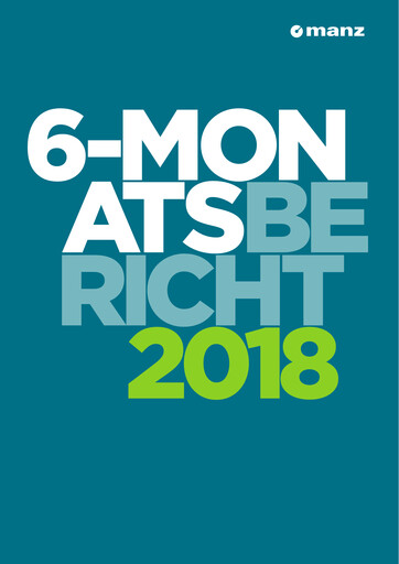 Miniature Manz AG Rapport semestriel 2018