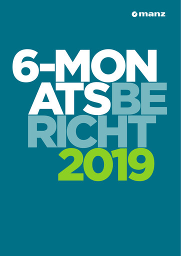Miniature Manz AG Rapport semestriel 2019