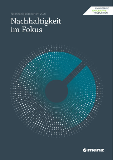 Vorschaubild Manz AG Nachhaltigkeitsbericht 2021