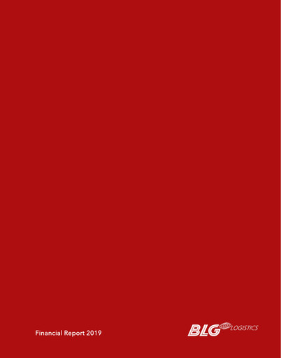 Miniature BLG Logistics Rapport financier 2019