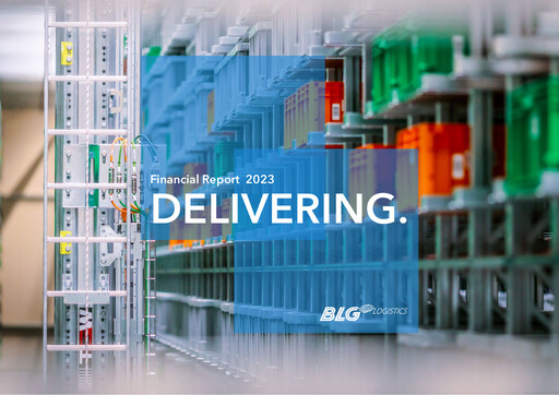 Miniature BLG Logistics Rapport financier 2023