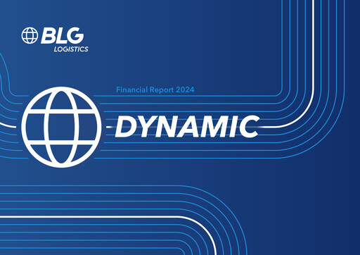 Miniature BLG Logistics Rapport financier 2024
