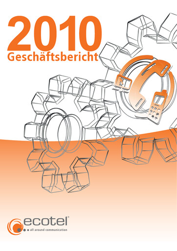 Thumbnail ecotel communication Annual Report 2010