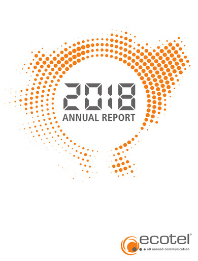 Thumbnail ecotel communication Annual Report 2018