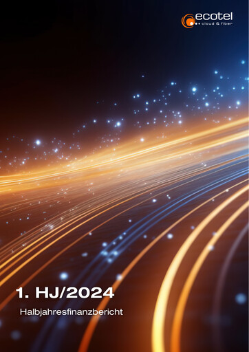 Thumbnail ecotel communication Half-year Report 2024-h1