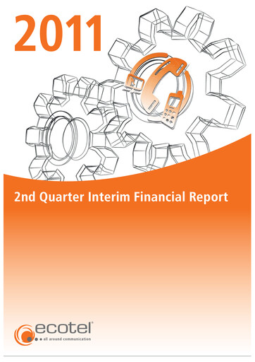 Thumbnail ecotel communication Half-year Report 2011-h1