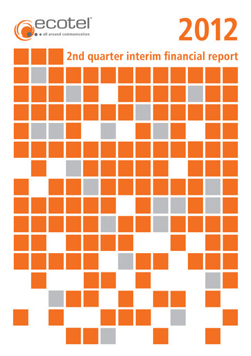 Thumbnail ecotel communication Half-year Report 2012-h1