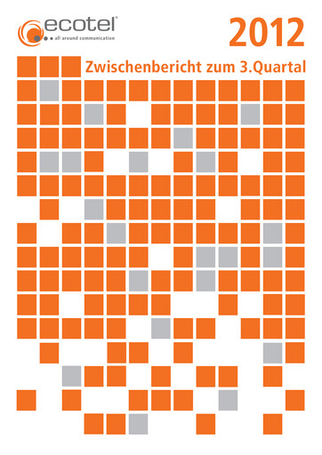 Thumbnail ecotel communication Quarterly Report 2012-q3