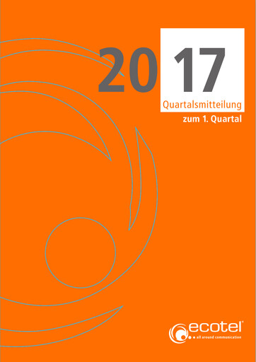 Thumbnail ecotel communication Quarterly Report 2017-q1