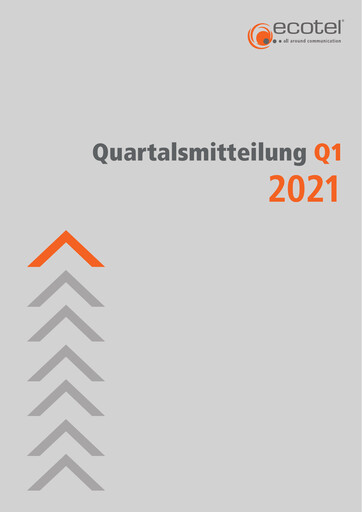 Thumbnail ecotel communication Quarterly Report 2021-q1