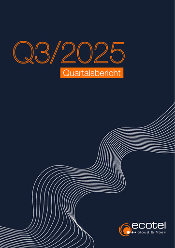 Thumbnail ecotel communication Quarterly Report 2025-q3