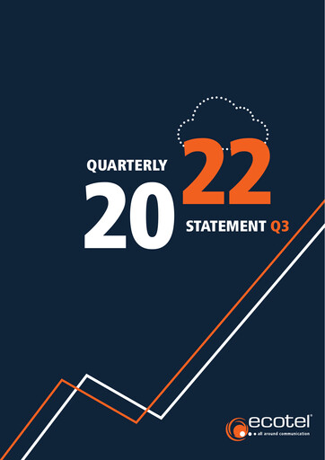 Thumbnail ecotel communication Quarterly Report 2022-q3