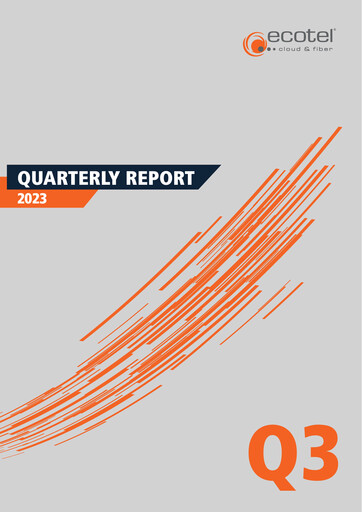 Thumbnail ecotel communication Quarterly Report 2023-q3