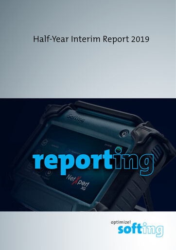 Miniature Softing AG Rapport semestriel 2019-h1