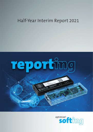 Miniature Softing AG Rapport semestriel 2021-h1