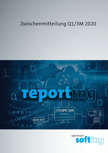 Miniature Softing AG Rapport trimestriel 2020-q1